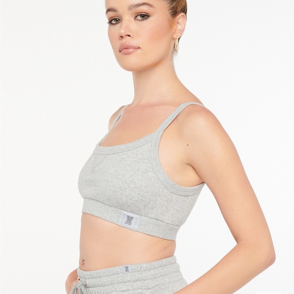 Savage x fenty  grey cotton bralette - Picture 2 of 11